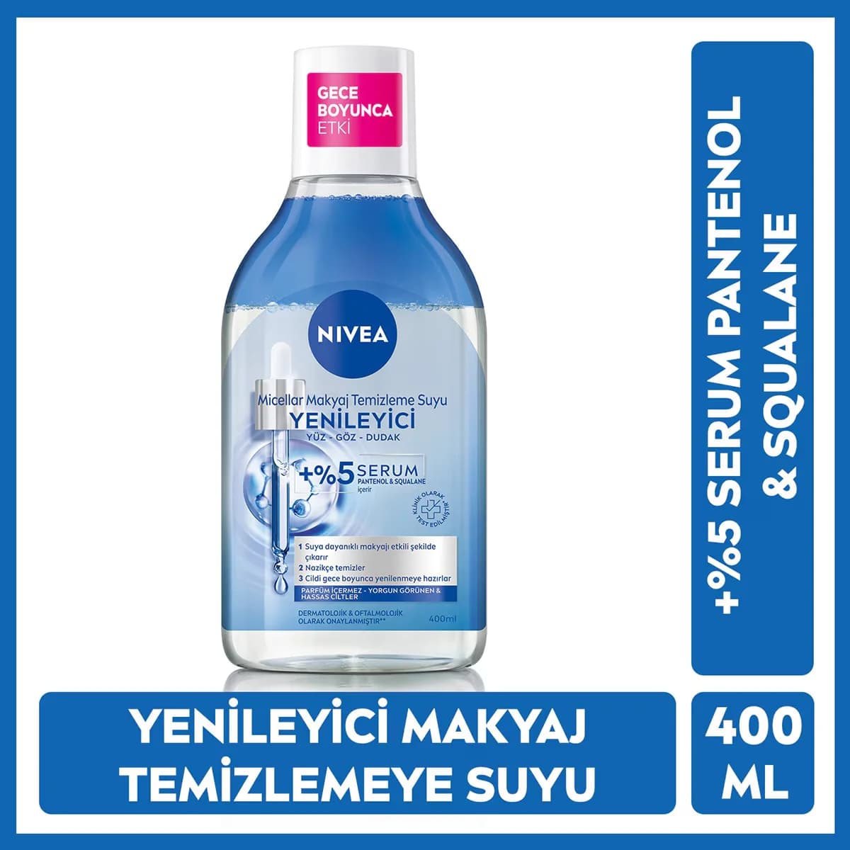 Peau nette & reposée : Eau Micellaire Rénovatrice Nivea