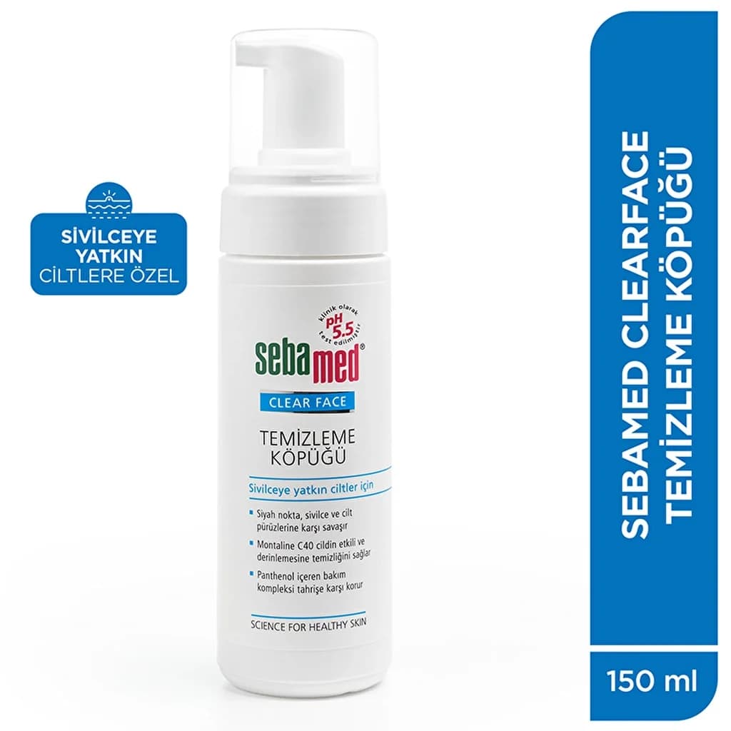 Purifiez votre peau : Mousse Nettoyante Visage Sebamed Clear