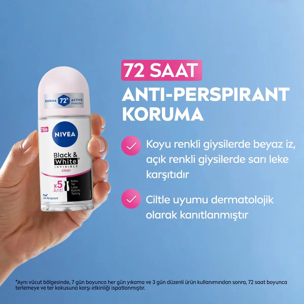 Protection 72h Invisible Nivea Femme