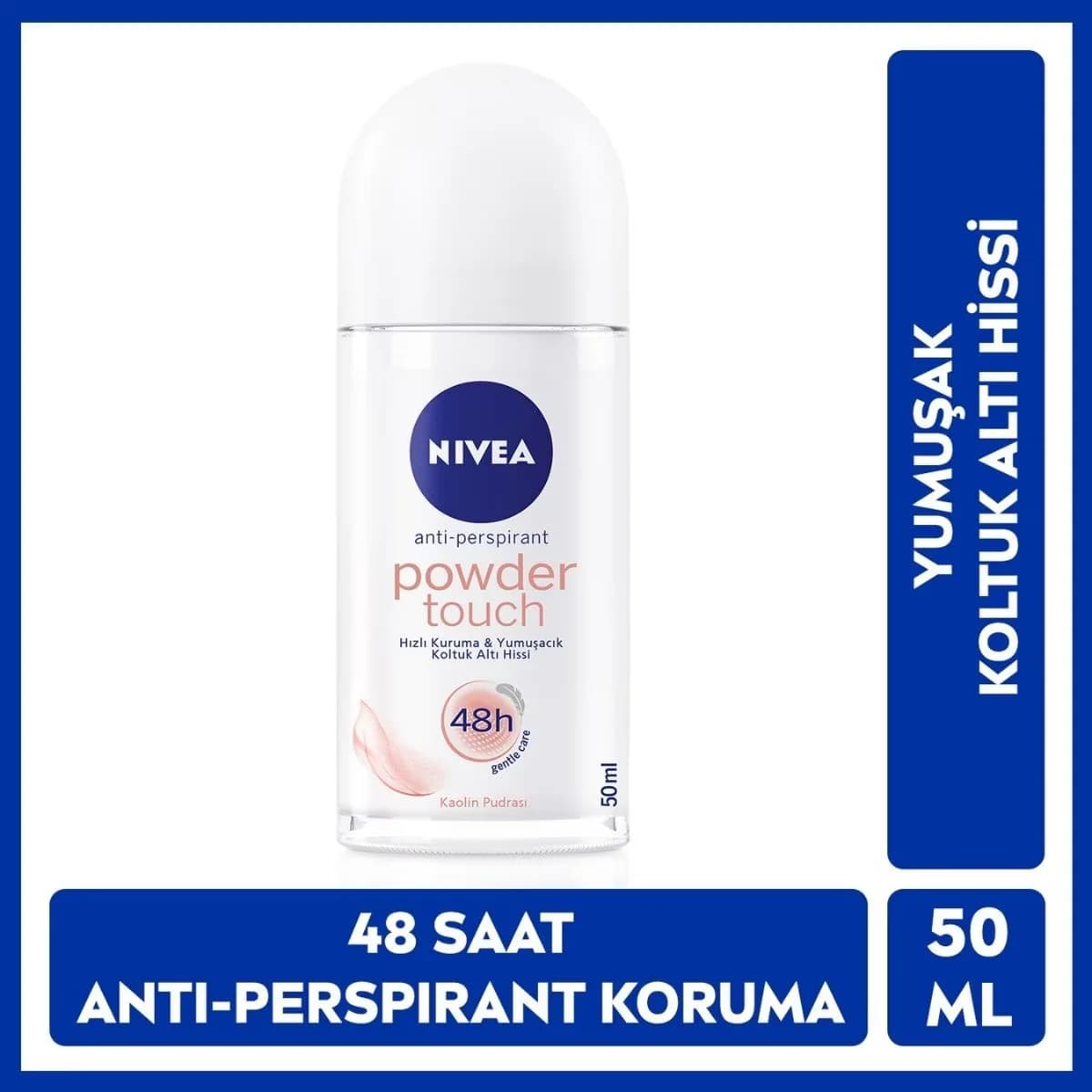 Restez Sèche & Douce 48h avec Nivea Powder Touch Roll-on