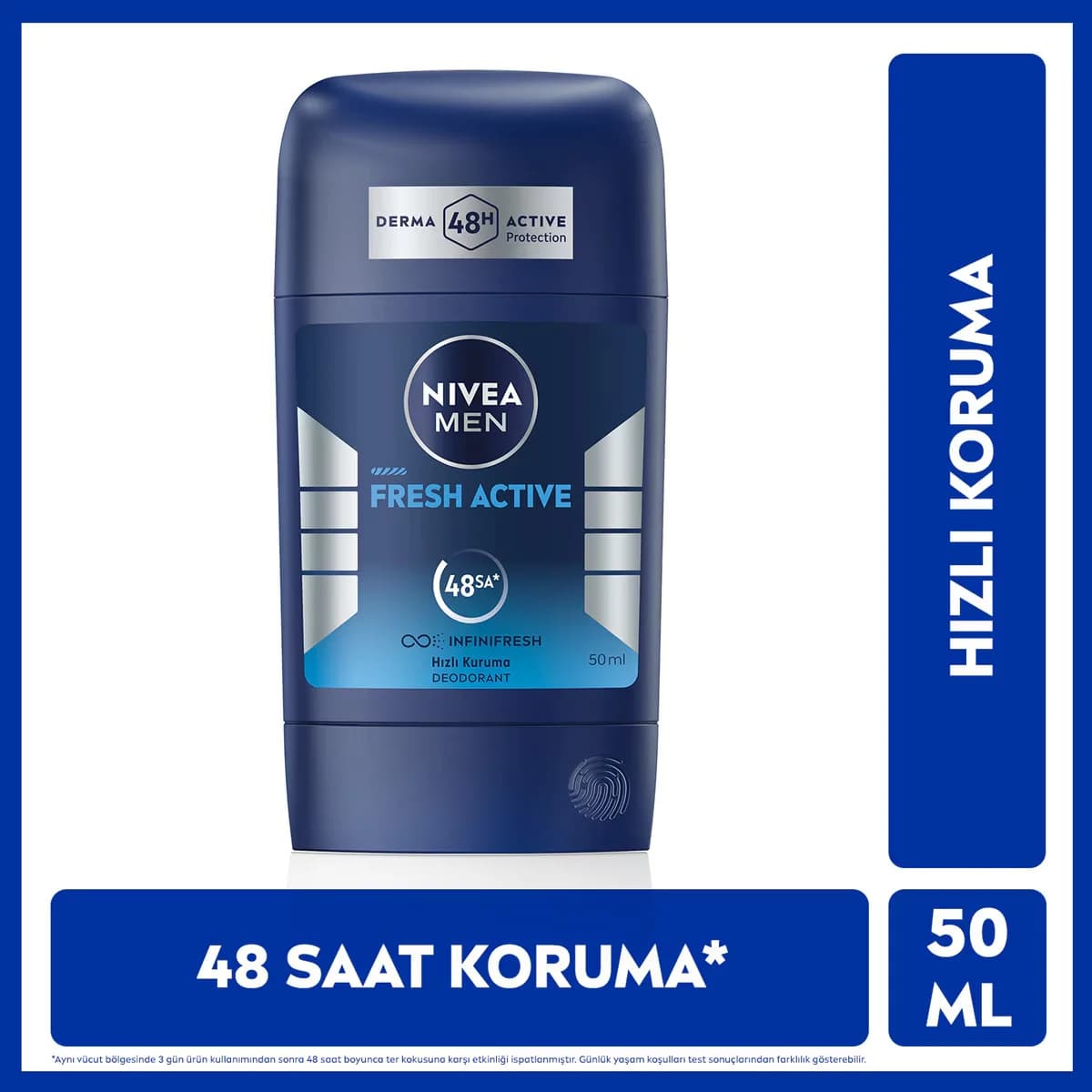 Profitez d'une fraîcheur 48h avec Nivea Men Fresh Active