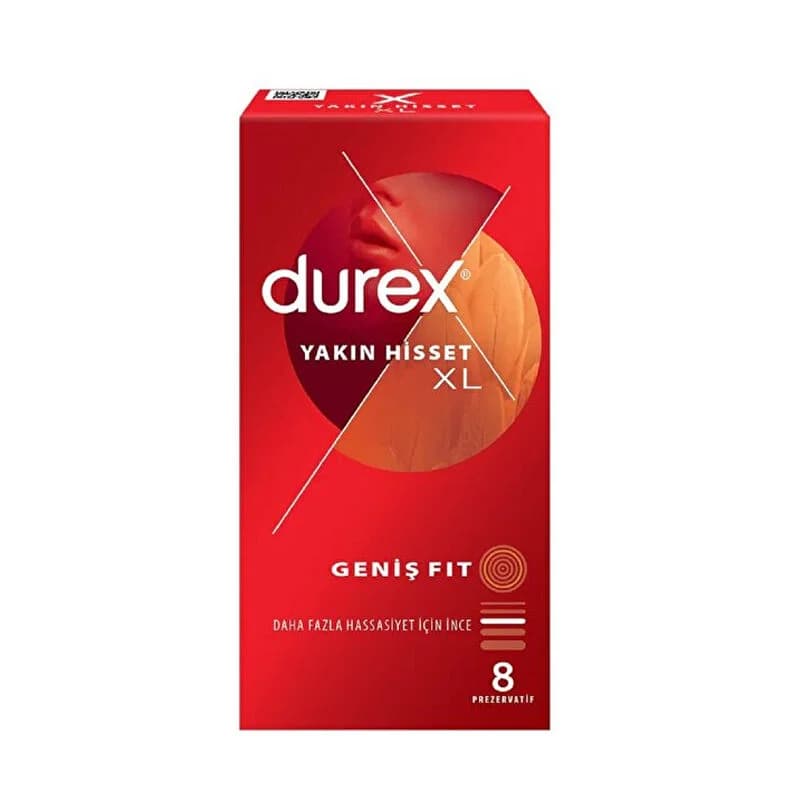 Ressentez une intimité accrue avec Durex XL Coupe Large