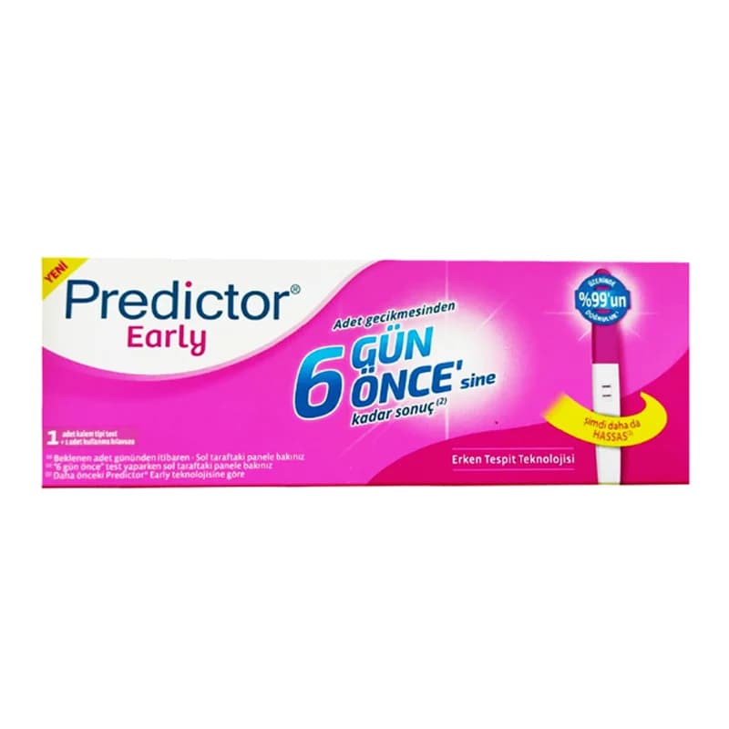 احصلي على تأكيد مبكر للحمل بدقة عالية مع Predictor Early