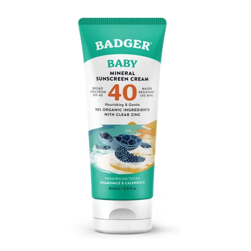 حماية فائقة وترطيب لبشرة طفلك مع واقي شمس بادجر SPF 40