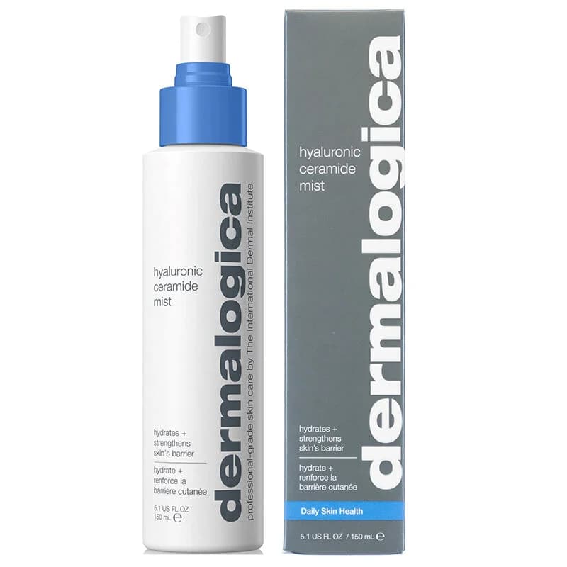 احصلي على بشرة رطبة وناعمة مع رذاذ ديرمالوجيكا حمض الهيالورو