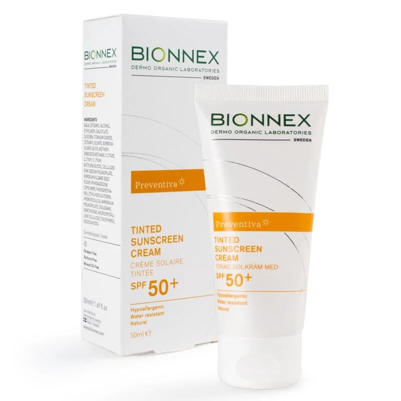 احصلي على بشرة محمية ومرطبة مع Bionnex Preventiva Spf50+