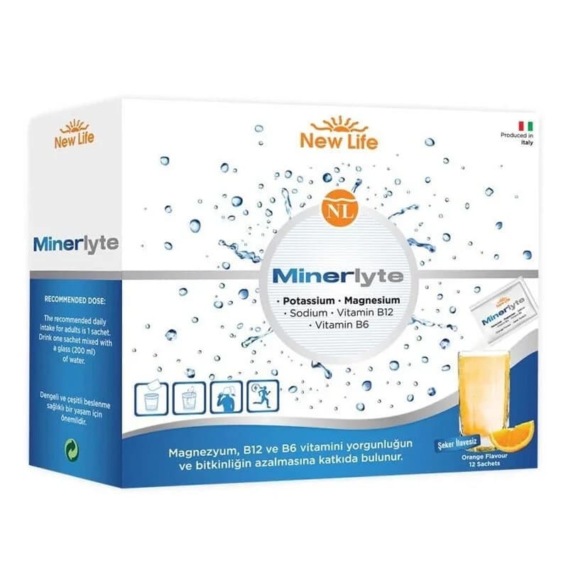 استعد حيويتك: New Life Minerlyte Magnezyum لدعم الطاقة