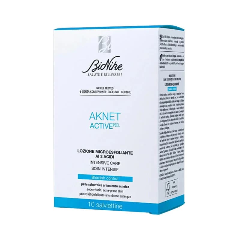استعيدي إشراقة بشرتك: لوشن Bionike Aknet Activepeel