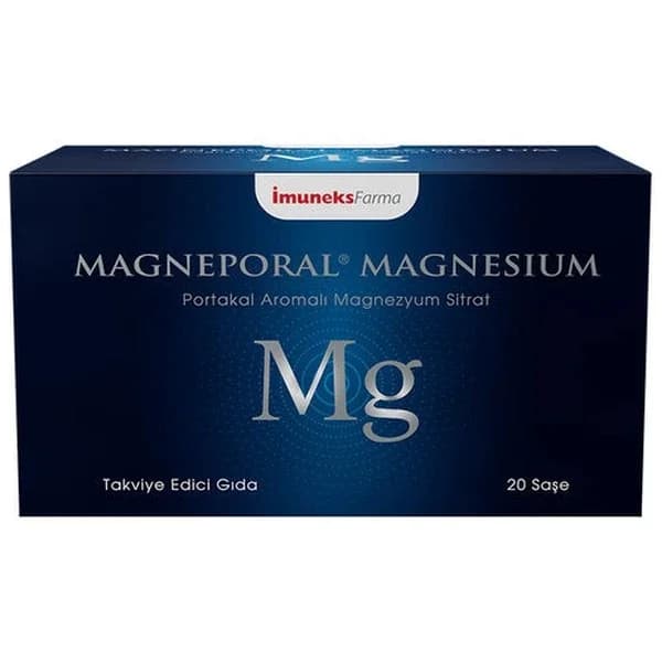 İmuneks Farma Magneporal Magnesium 20 Saşe