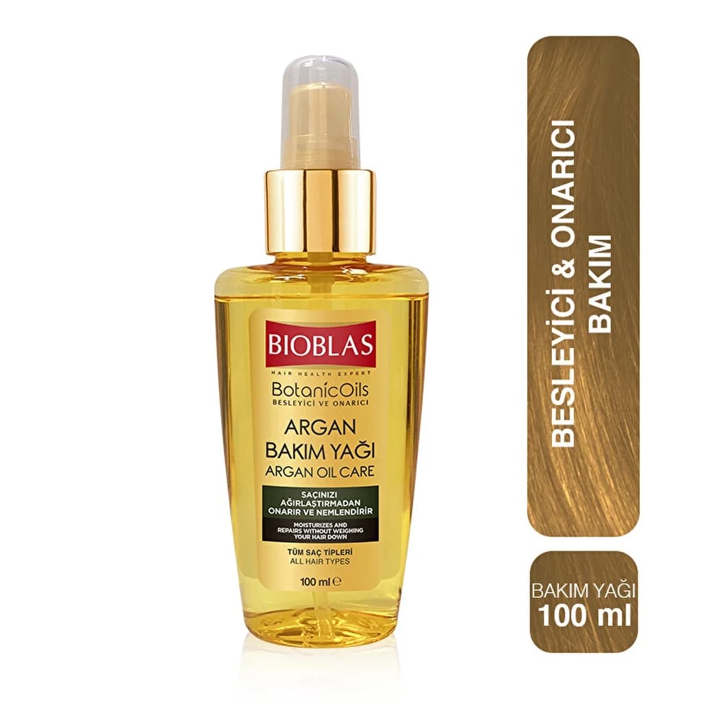 Révélez des cheveux éclatants avec l'Huile d'Argan Bioblas