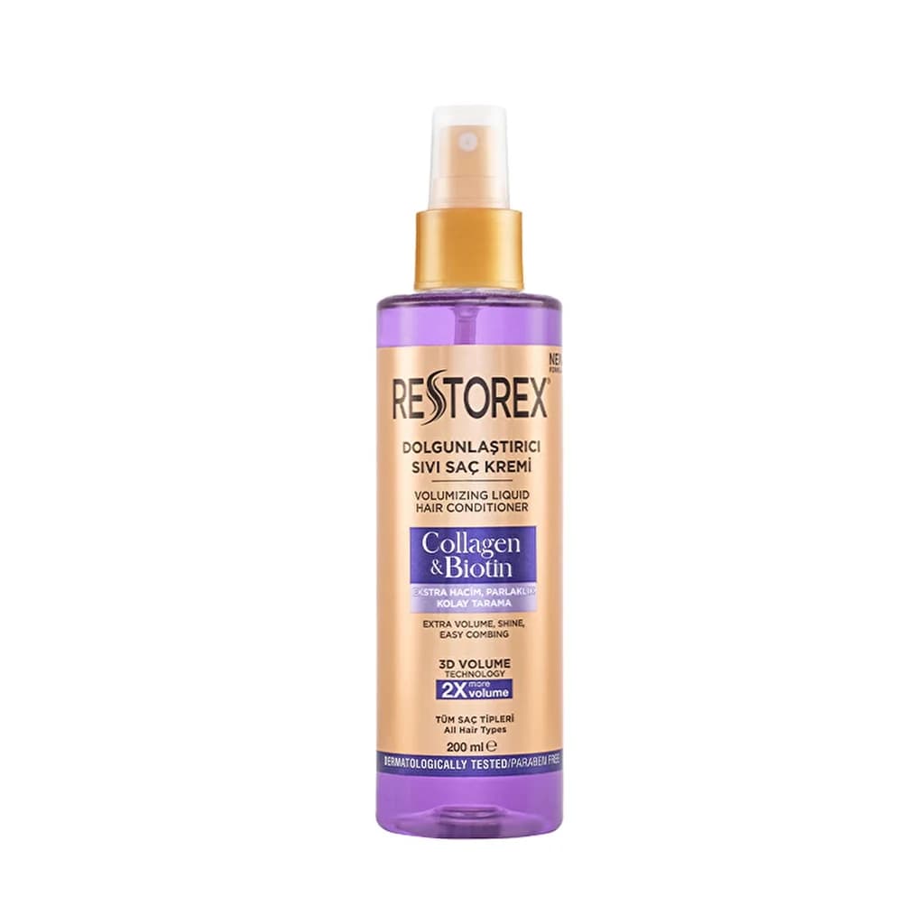 Obtenez Volume & Brillance avec Restorex Collagène Biotine