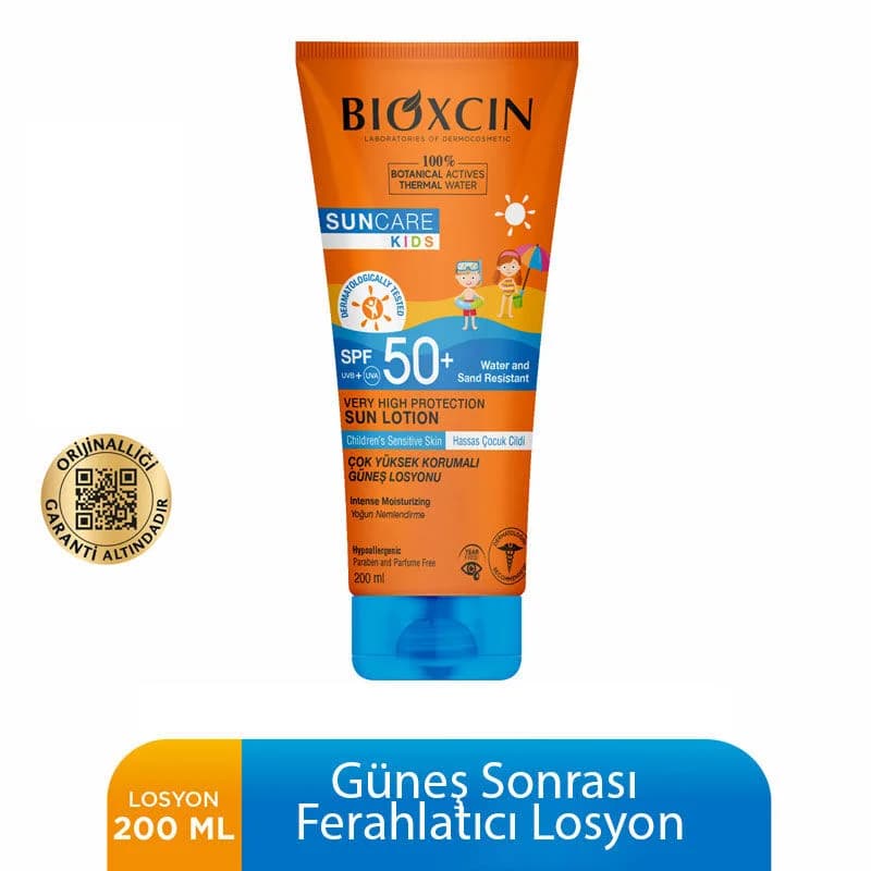 لوشن واقي شمس للأطفال SPF 50+ 200 مل من بيوكسين Bioxcin