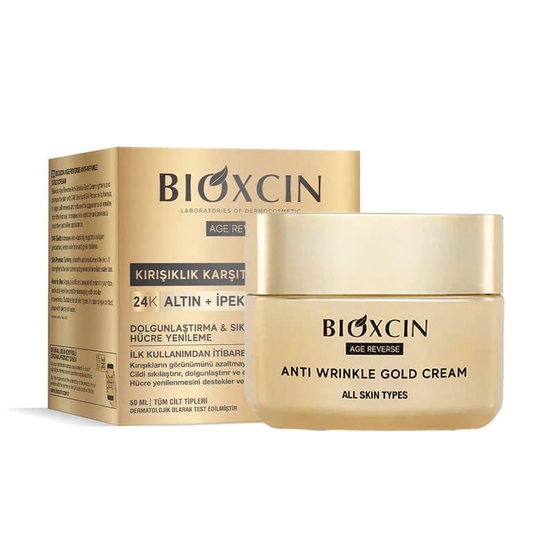 كريم بيوكسين الذهبي المضاد للتجاعيد 50 مل Bioxcin