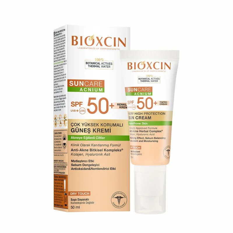كريم واقي شمس ملون SPF 50+ 50 مل من بيوكسين Bioxcin