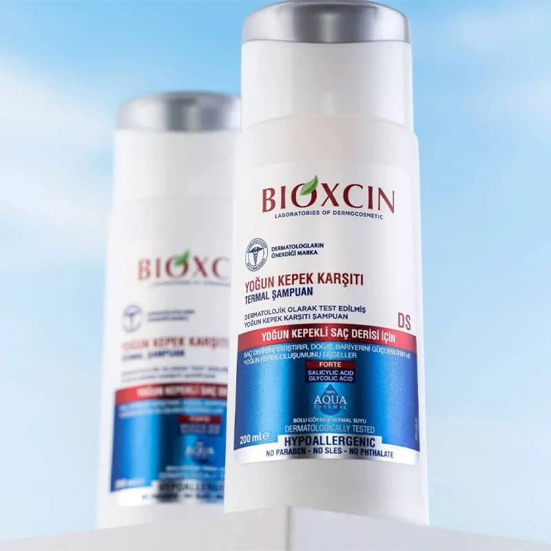 شامبو بيوكسين أكوا ثيرمال المضاد للقشرة 200 مل + 300 مل Bioxcin