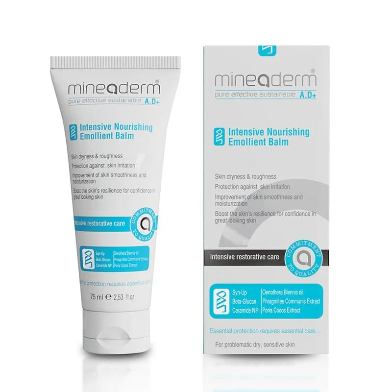 استمتع ببشرة رطبة ومريحة مع بلسم Mineaderm المغذي