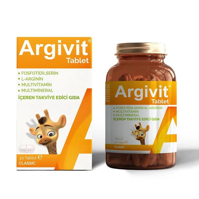 Argivit Classic ارجيفيت كلاسيك للمراهقين 30 قرصًا