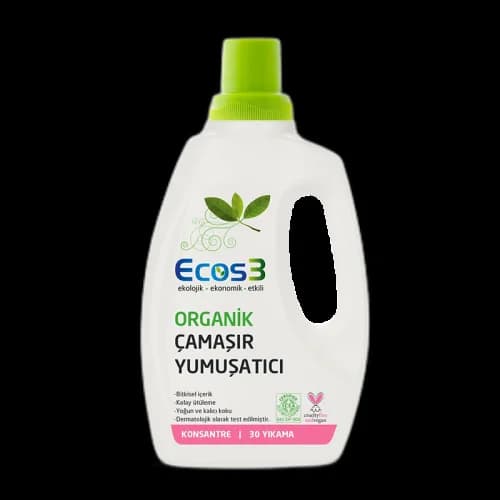 احصل على غسيل ناعم ومنعش مع منعم Ecos3 العضوي