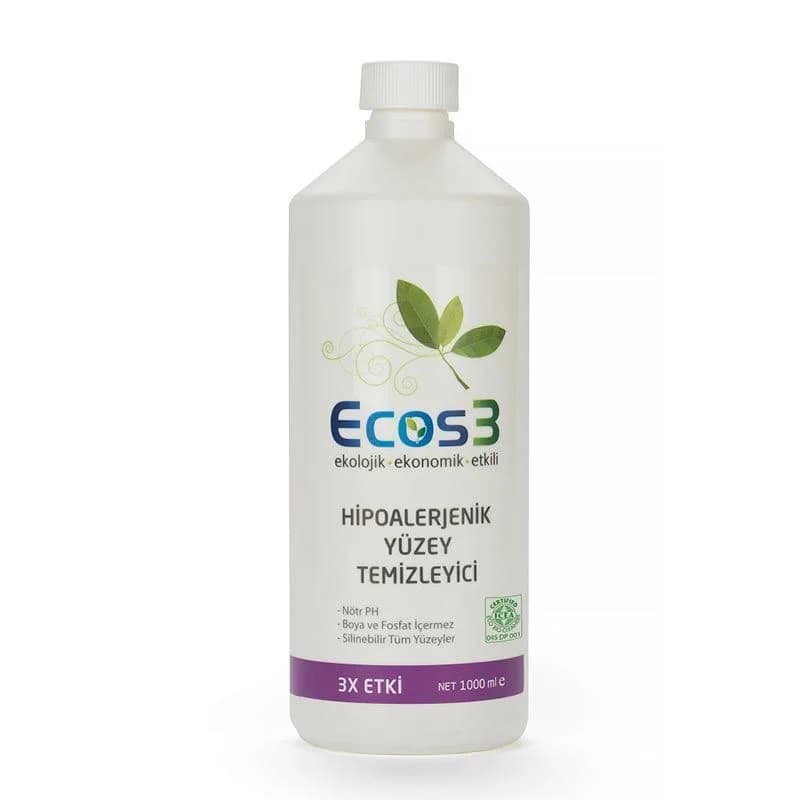 حقق نظافة بيئية فائقة مع منظف Ecos3 المضاد للحساسية