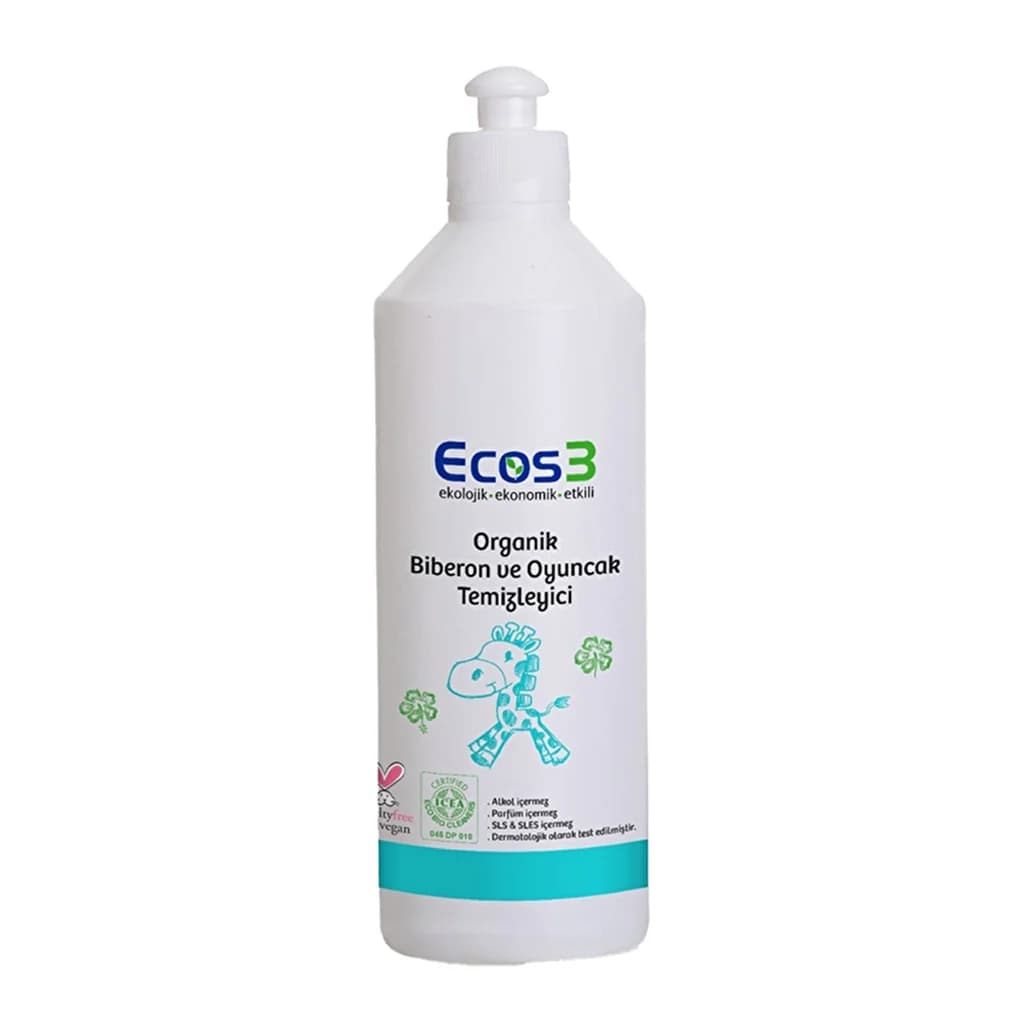 احصل على نظافة عضوية آمنة لزجاجات وألعاب طفلك مع Ecos3