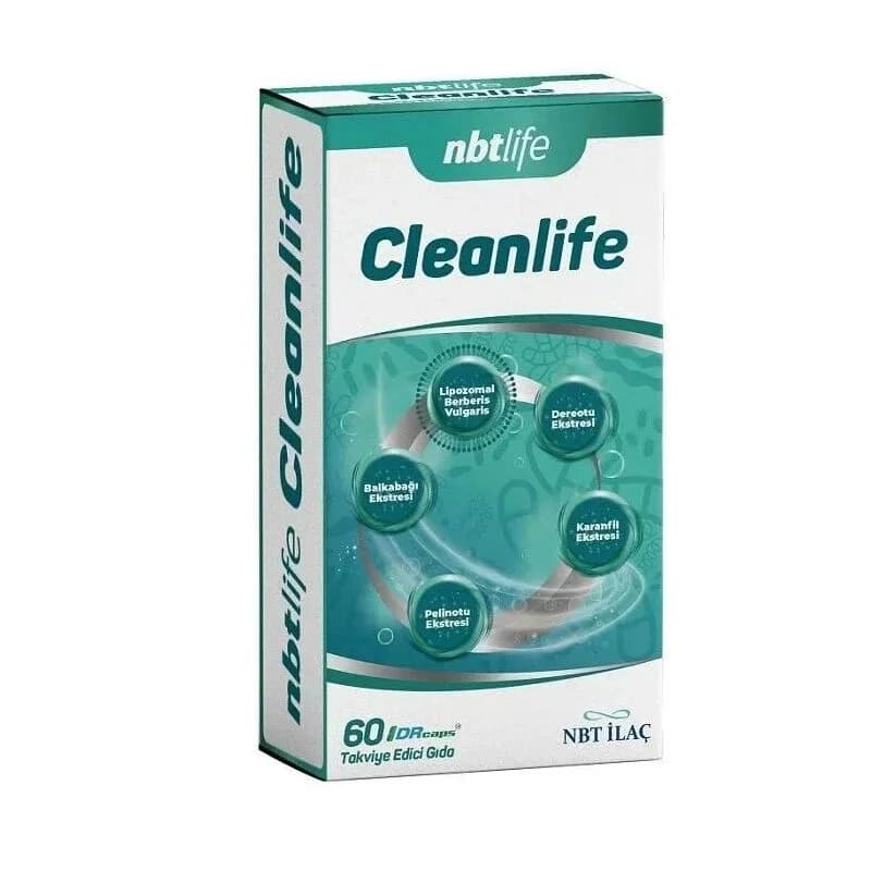 NbtLlife Cleanlife Complément Alimentaire 60 Gélules