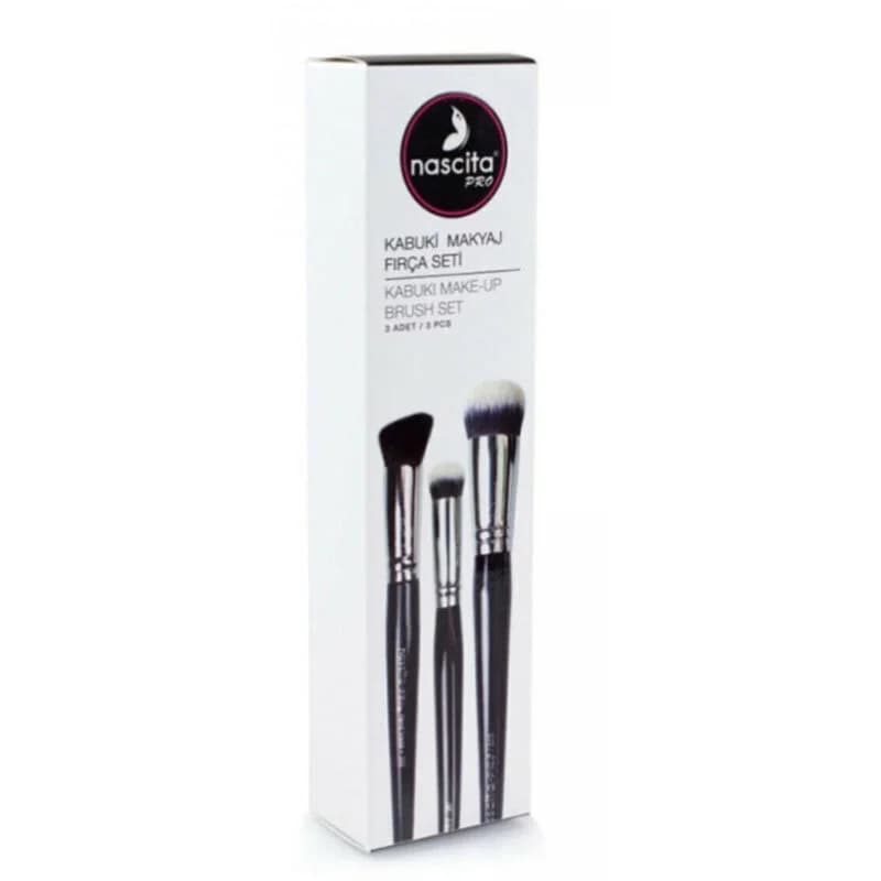 Obtenez un teint parfait avec le Set Pinceaux Kabuki Nascita