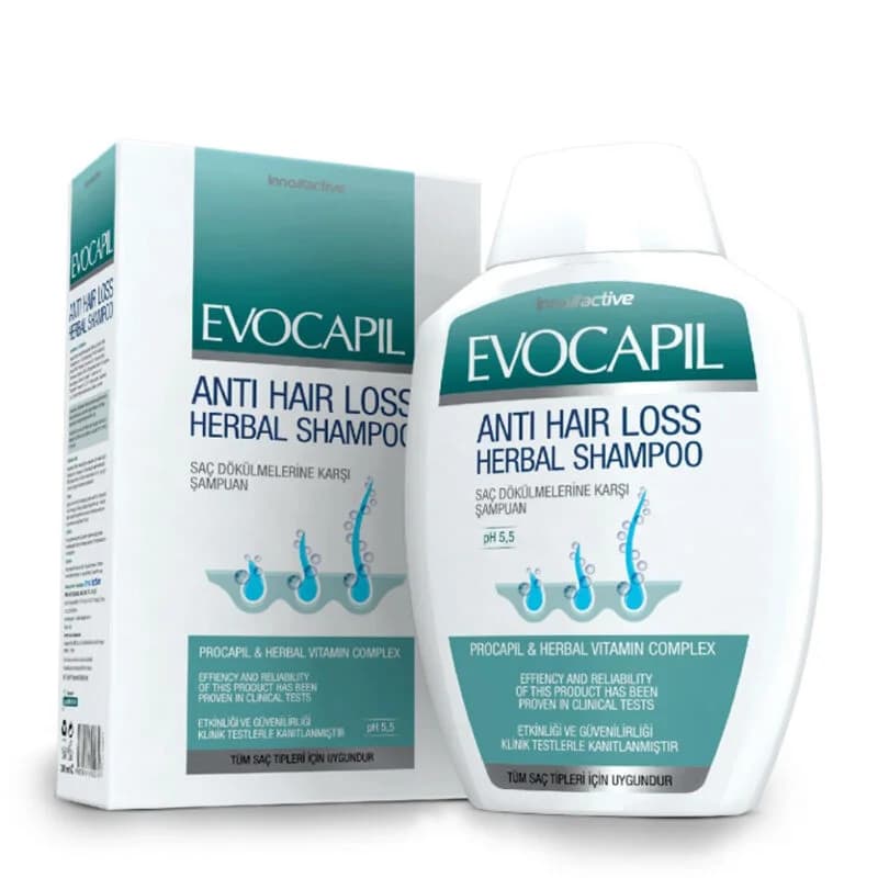 Evocapil شامبو إيفوكابيل العشبي المضاد لتساقط الشعر 300 مل