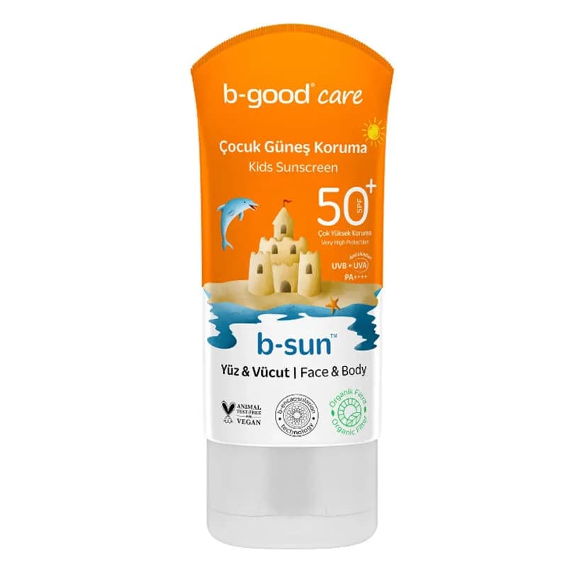 احمِ بشرة أطفالك: واقي شمس b-good b-sun SPF 50+