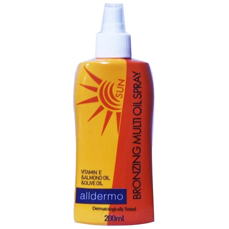 احصل على سمرة طبيعية وحماية للبشرة مع زيت Alldermo SPF30