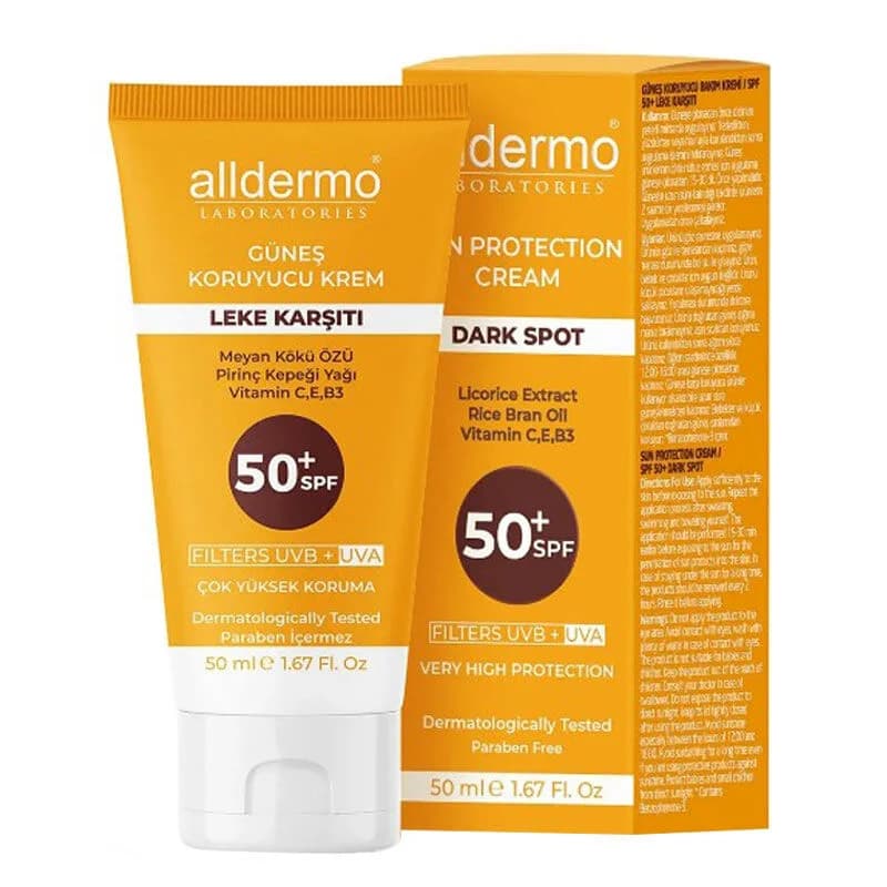 Protégez votre peau des taches avec Alldermo SPF50+