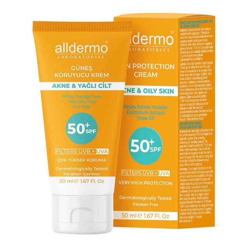 احمِ بشرتك الدهنية: واقي شمس Alldermo Spf50+ لشد المسام