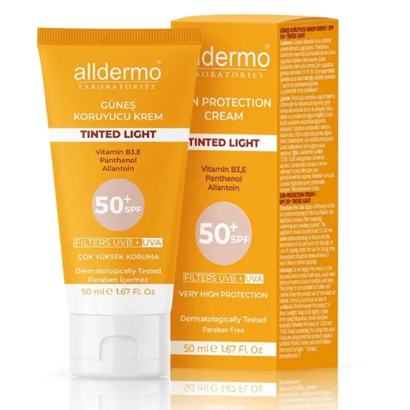 Protégez & Unifiez : Crème Solaire Alldermo SPF50+ Teintée C