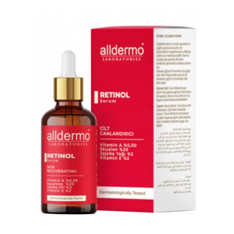 Alldermo سيروم ألديرمو ريتينول الليلي 30 مل