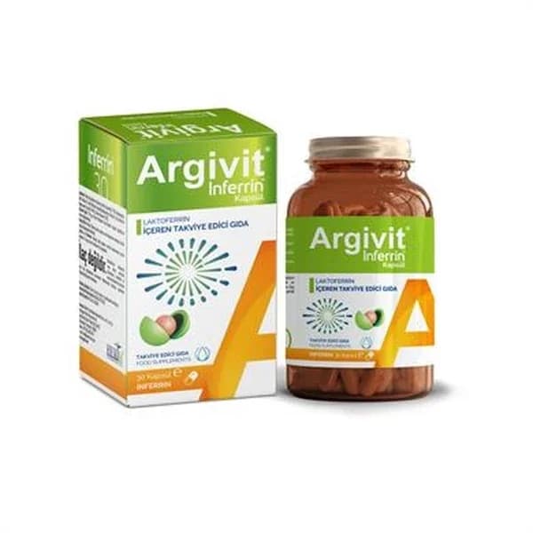 Argivit ارجيفيت انفرين لاكتوفيرين 30 كبسولة