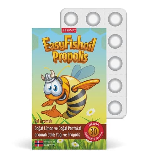 عزز مناعتك وصحة قلبك ودماغك مع Easy Fish Propolis