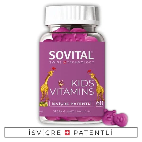 Sovital Kids Vitamins 60 Soft Capsule