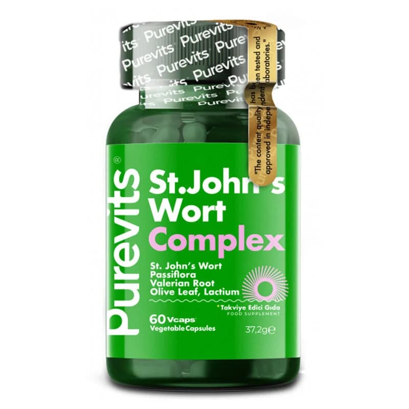 Purevits Complexe de Millepertuis 500 mg