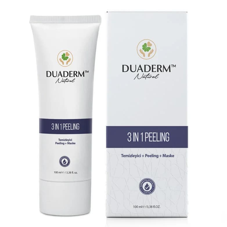 Révélez une Peau Éclatante avec Duaderm 3-en-1 Nettoyant Mas