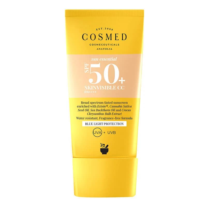 كريم سي سي سكينفابل SPF50+ من كوسمد 30 مل Cosmed