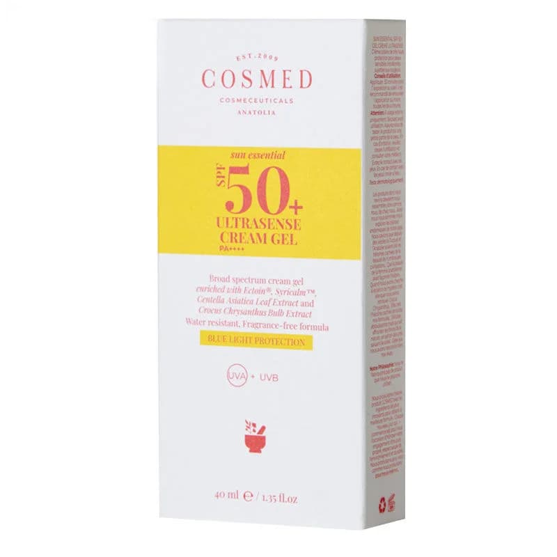جل كريم كوسمد صن إسينشال ألترا سينس SPF 50 40 مل Cosmed