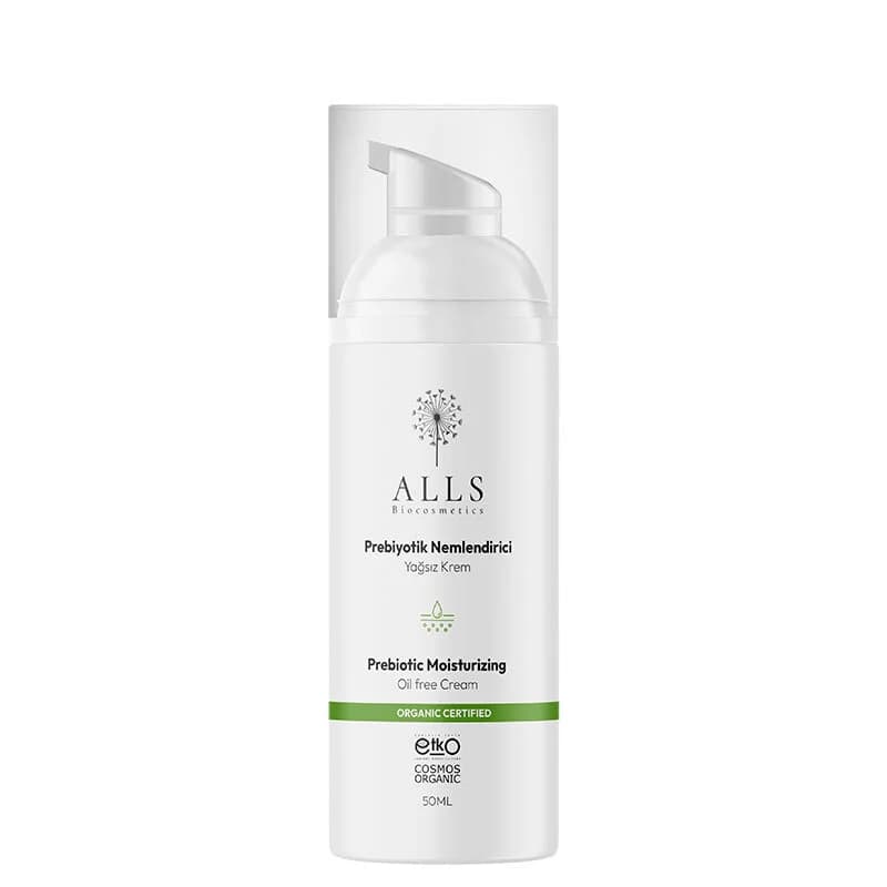 كريم مرطب خالي من الزيت مع بروبيوتيك عضوي 50 مل من أولز بيوكوزمتيكس Alls Biocosmetics