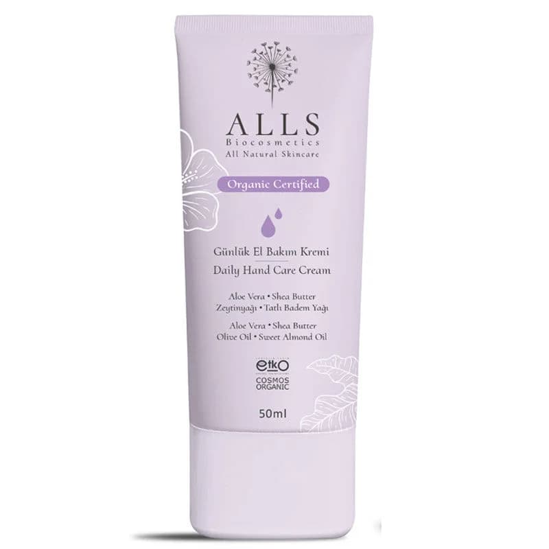 كريم العناية باليدين اليومي العضوي 50 مل من أولز بيوكوزمتيكس Alls Biocosmetics