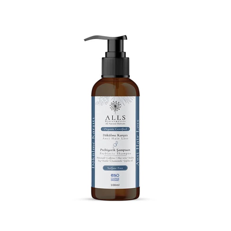 شامبو بروبيوتيك عضوي مضاد لتساقط الشعر 100 مل من أولز بيوكوزمتيكس Alls Biocosmetics