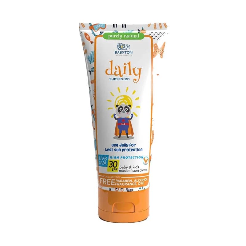 Babyton Daily Sunscreen Cream for Babies and Children SPF30+ 100 ml