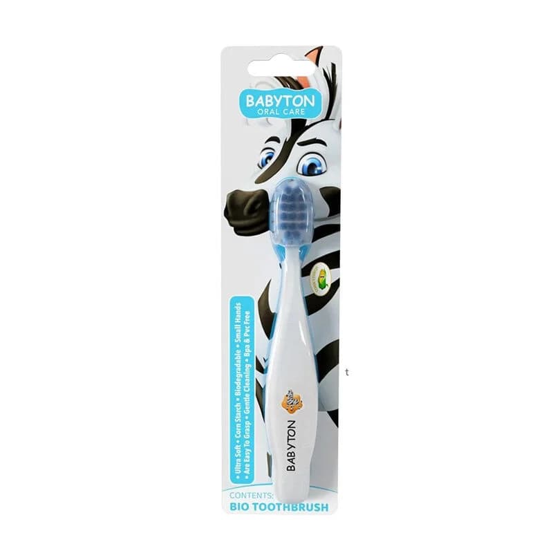 Babyton Bio Children's Toothbrush Ultra Soft -Zebra