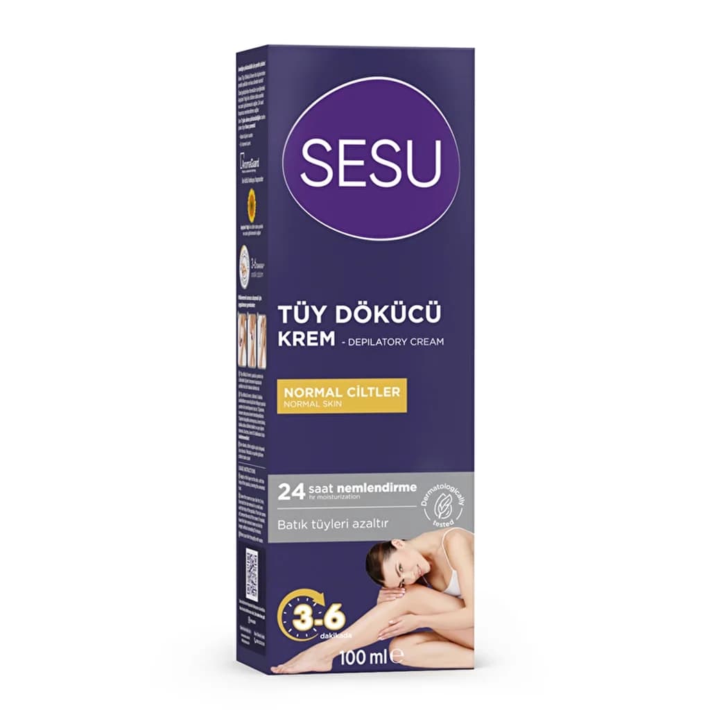 Sesu Hair Removal Cream Normal Skin 100 ml