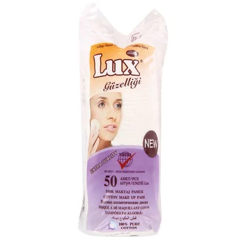 Lux قطن مكياج لوكس ديسك 50 قطعة