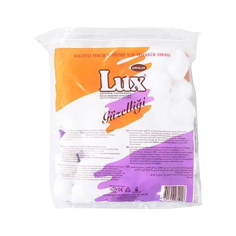 Lux قطن لوكس توب للمكياج 50 قطعة
