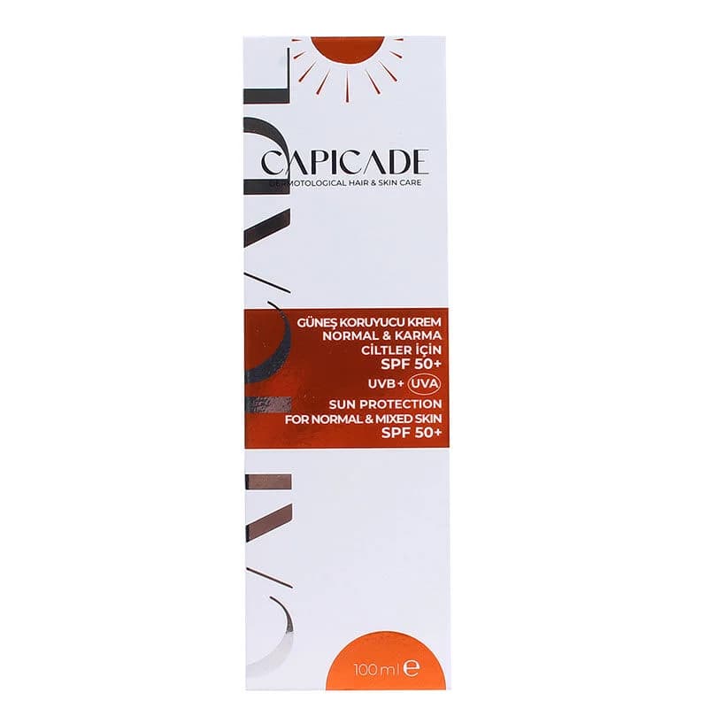 كريم واقي شمس SPF50+ 100 مل من كابيكيد Capicade