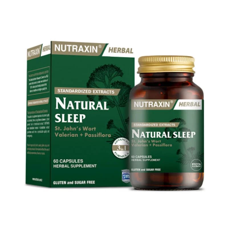 Nutraxin نيوتراكسين للنوم الطبيعي 60 كبسولة